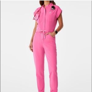 NWT in bag Figs F*king Pink jumpsuit